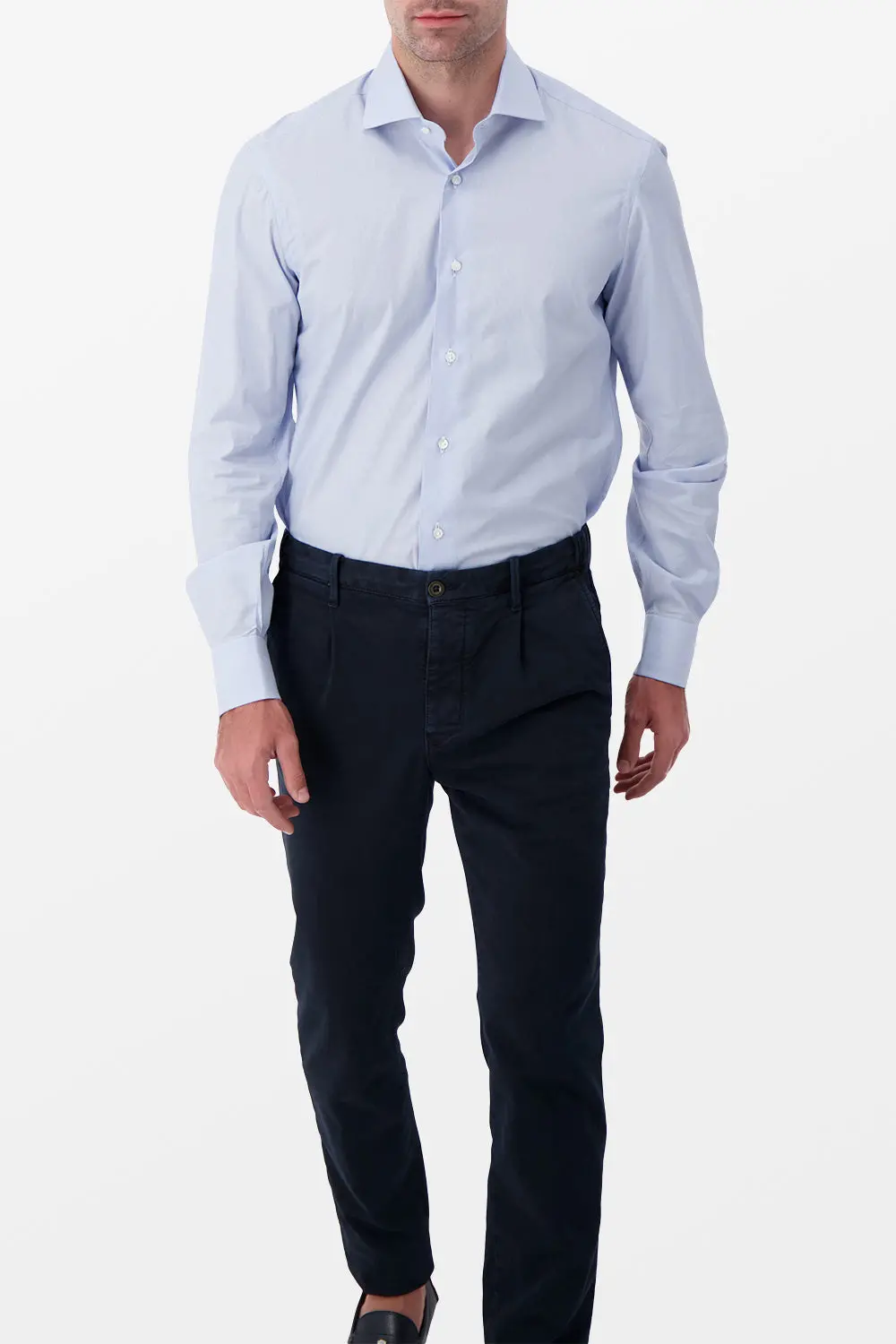 Barba Napoli Blue Classic Shirt 1