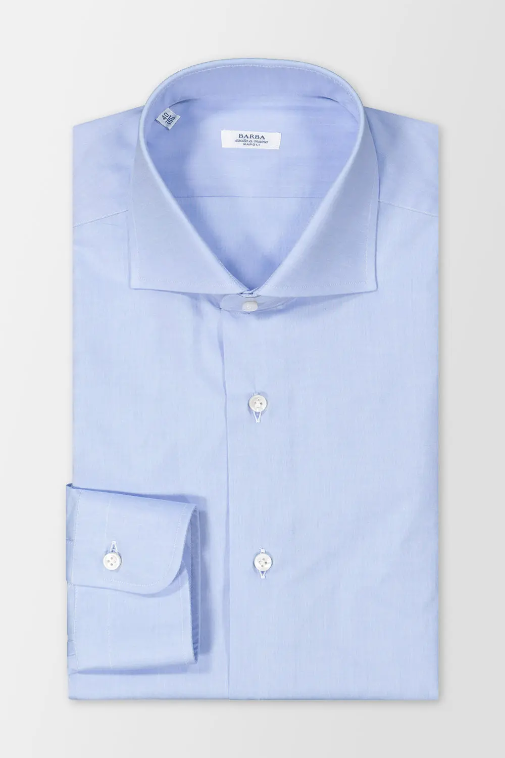 Barba Napoli Blue Classic Shirt 1