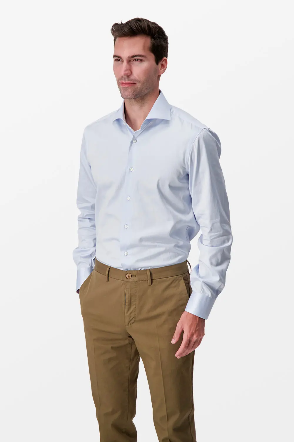 Barba Napoli Blue Classic Shirt 3