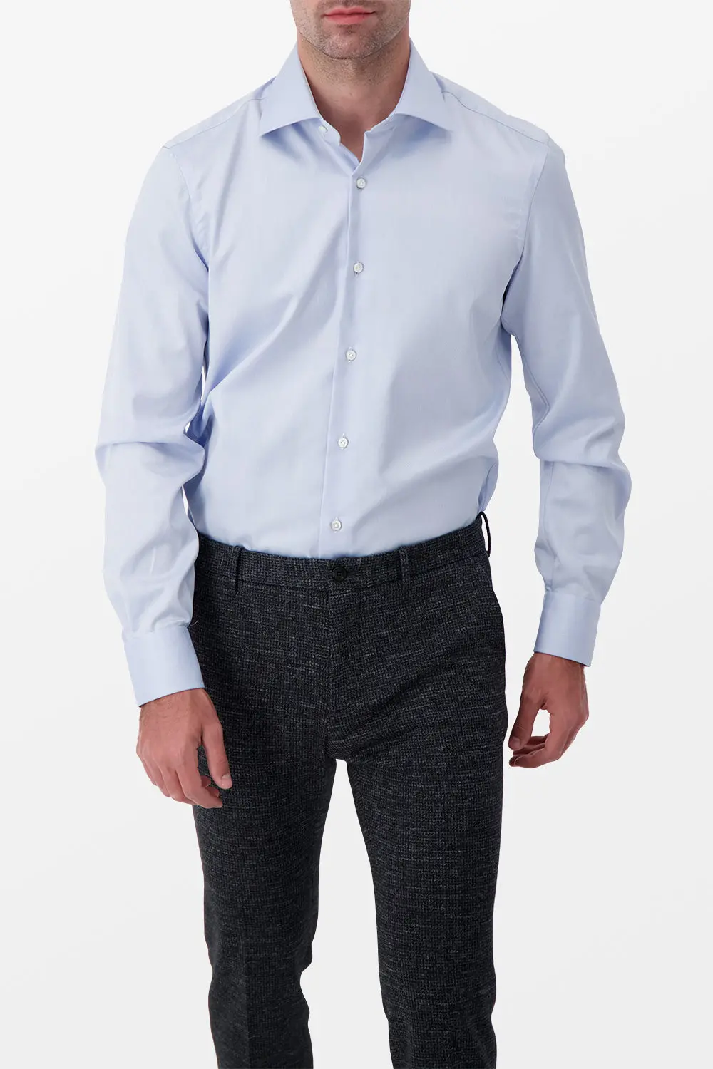 Barba Napoli Blue Classic Shirt 1