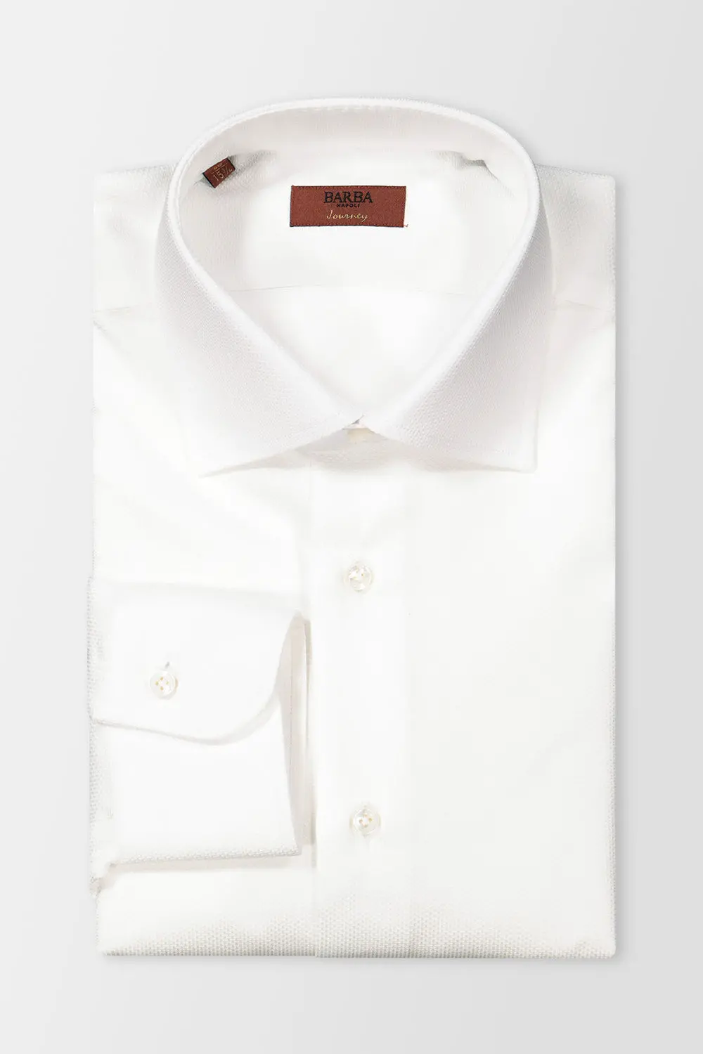 Barba Napoli White Journey Classic Shirt 1