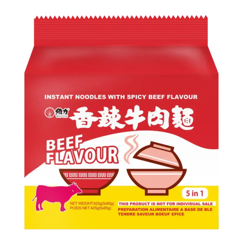 Wei Lih Beef Flavour Noodles (Bbd: 06/01/2026) 1