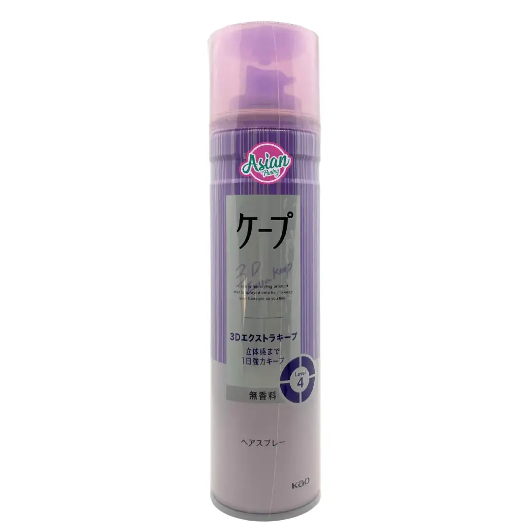 Kao Cape 3D Extra Keep Unscented Hair Spray 180G 1