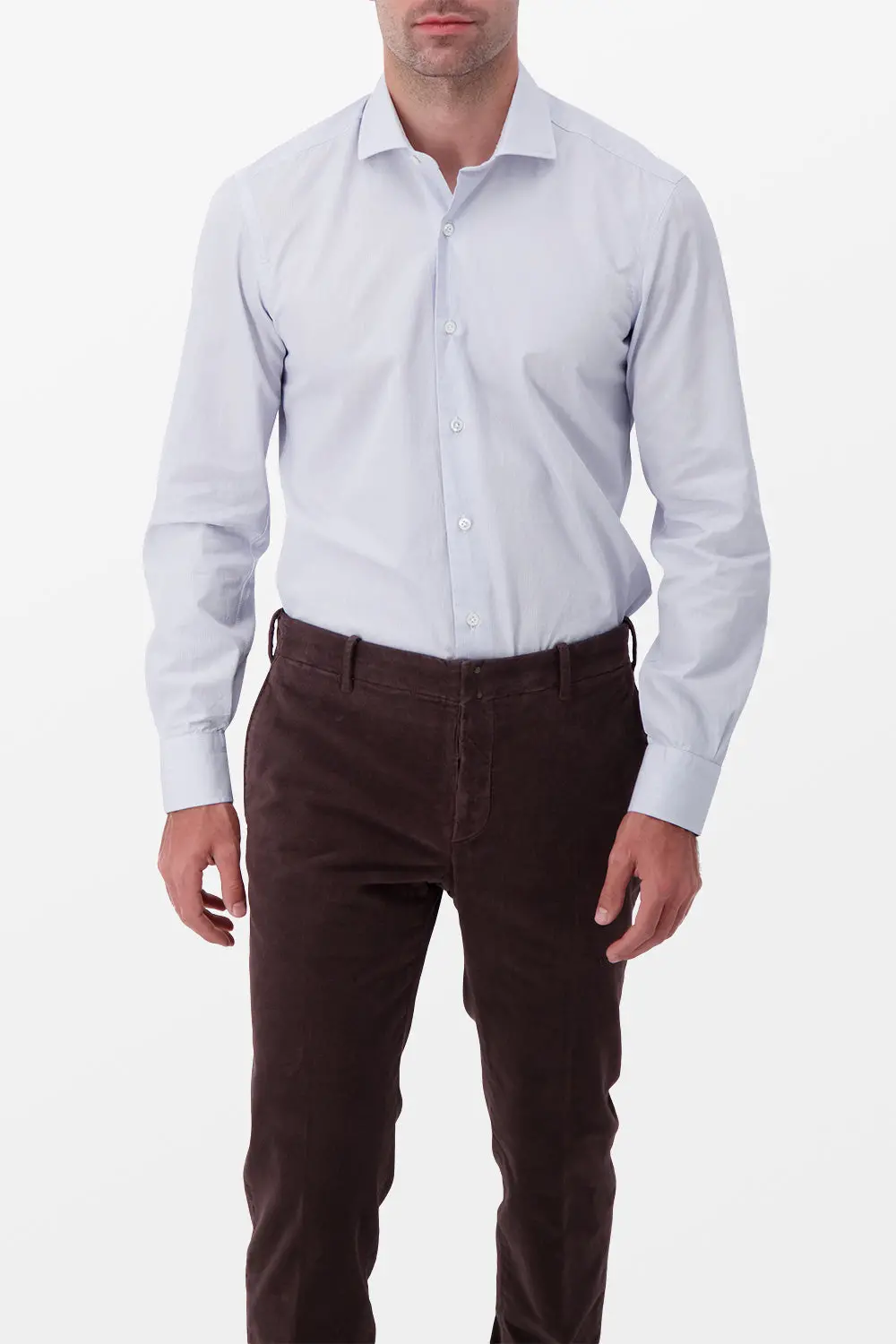 Barba Napoli Blue Classic Shirt 1