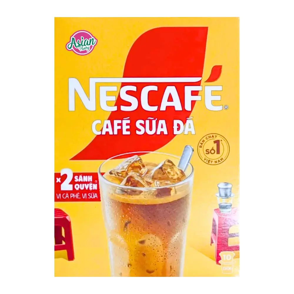 Nescafe 3 In 1 Instant Cafe Sua Da 10 Sachets 535G 1