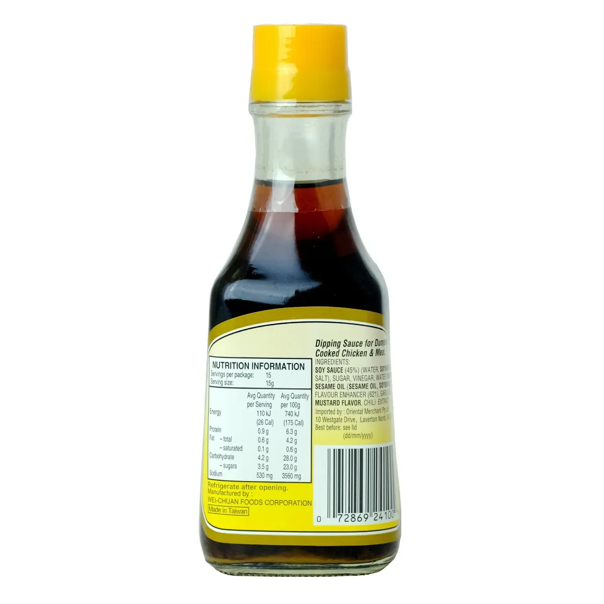 Weichuan Dumpling Sauce 190Ml 2
