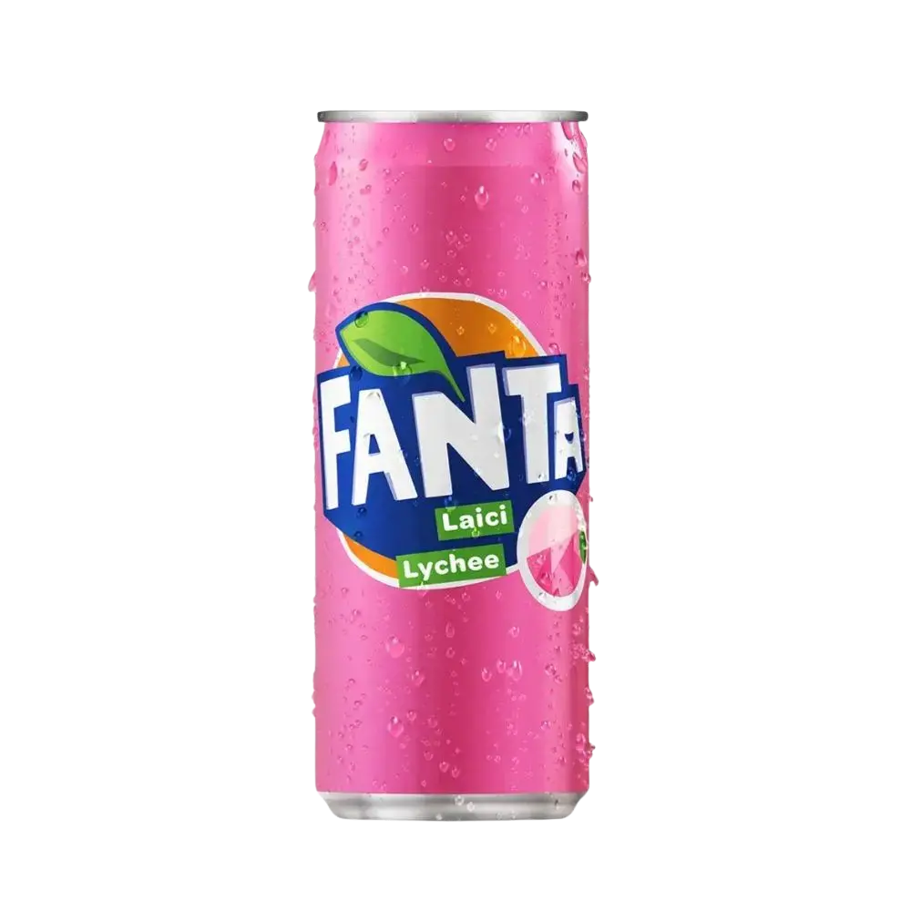 Fanta Lychee Flavoured Drink 320Ml 1