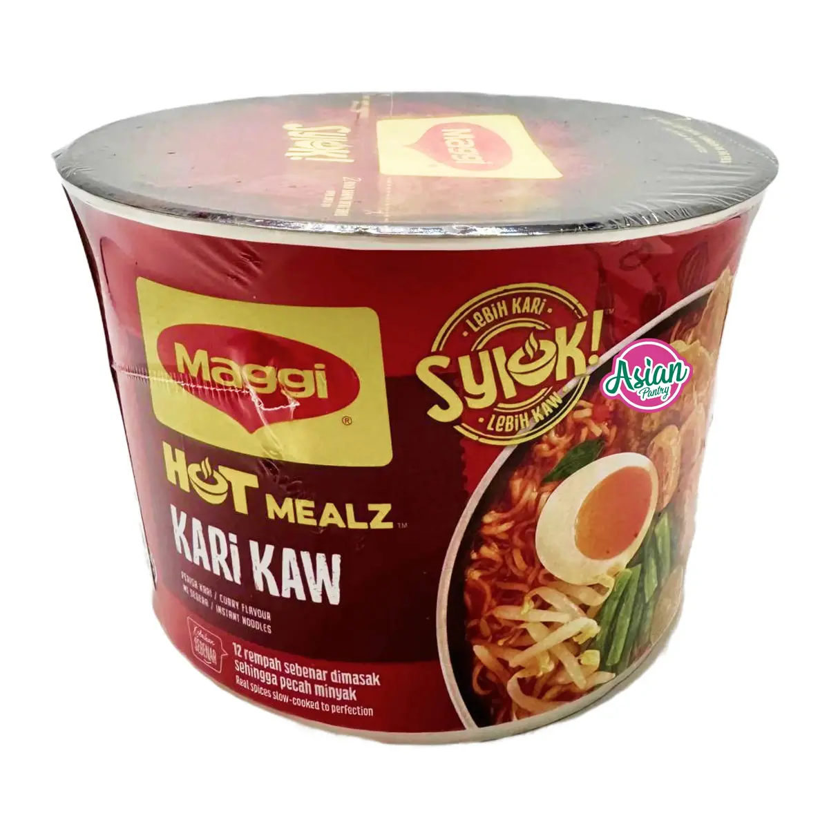 Maggi Syiok Curry Kaw Noodles 90G 1