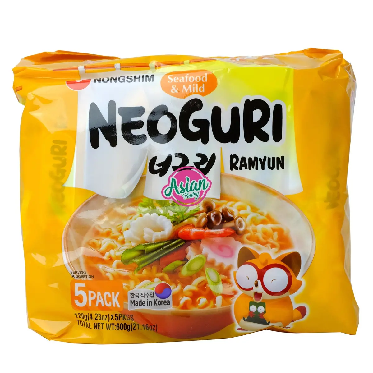 Nongshim Neoguri Seafood & Mild Ramyun 1