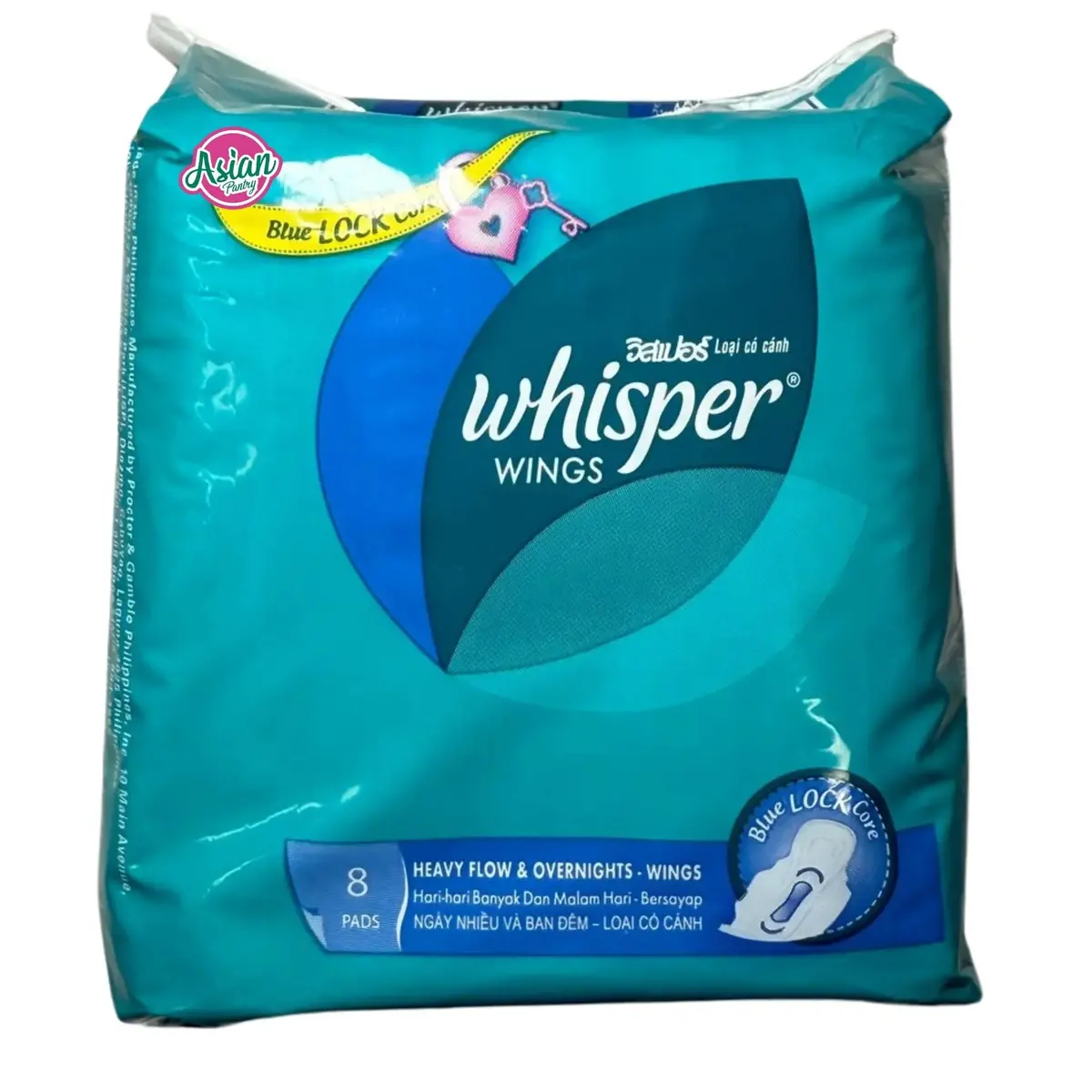 Whisper Heavy Flow & Overnight Wing 74G 1