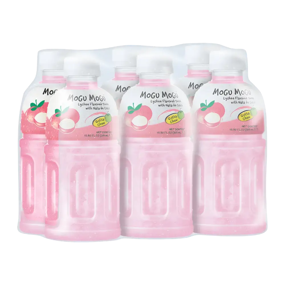 Mogu Mogu Lychee Juice With Nata De Coco 1