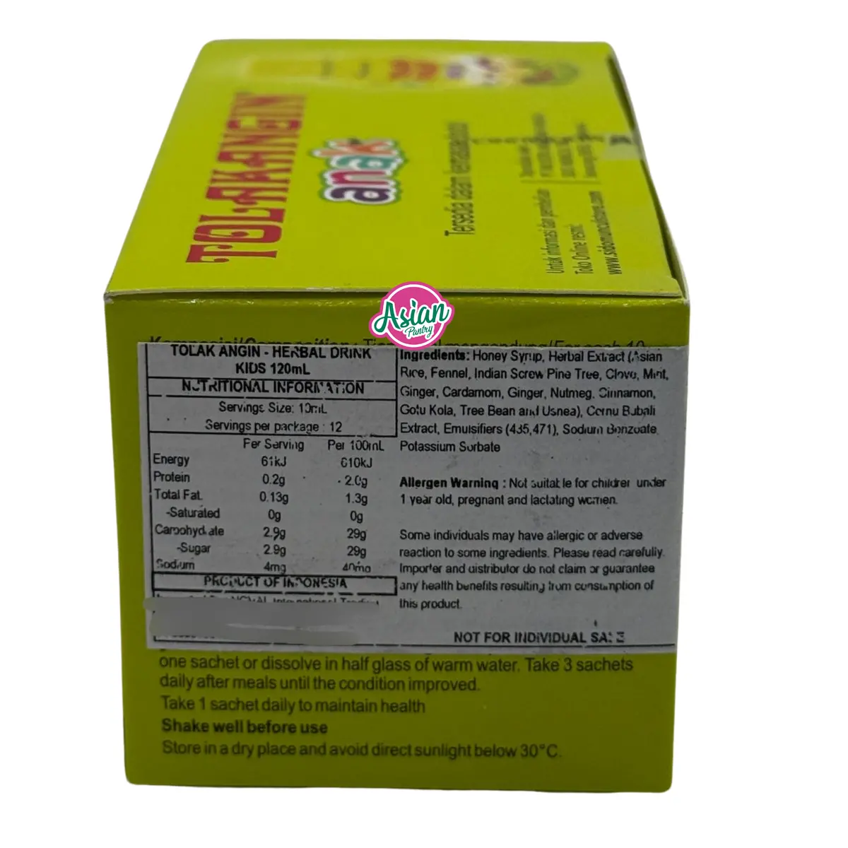 Sido Muncul Tolak Angin Anak 10Ml 2