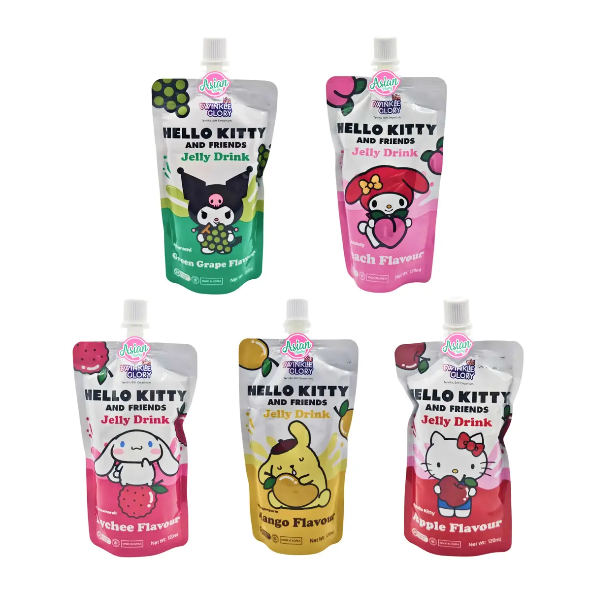 Twinkle Glory Sanrio Jelly Drink Bundle 1