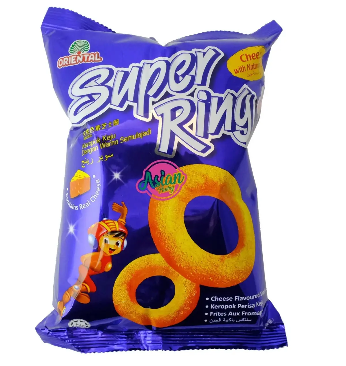 Oriental Super Ring Cheese Snack 60G 1