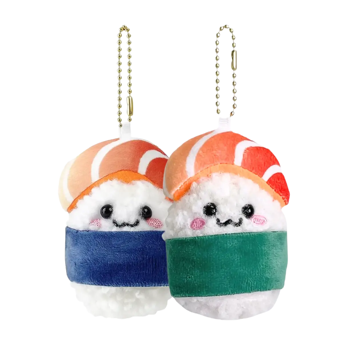 Asian Pantry Cute Pair Sushi Plush Keychain Plush 1