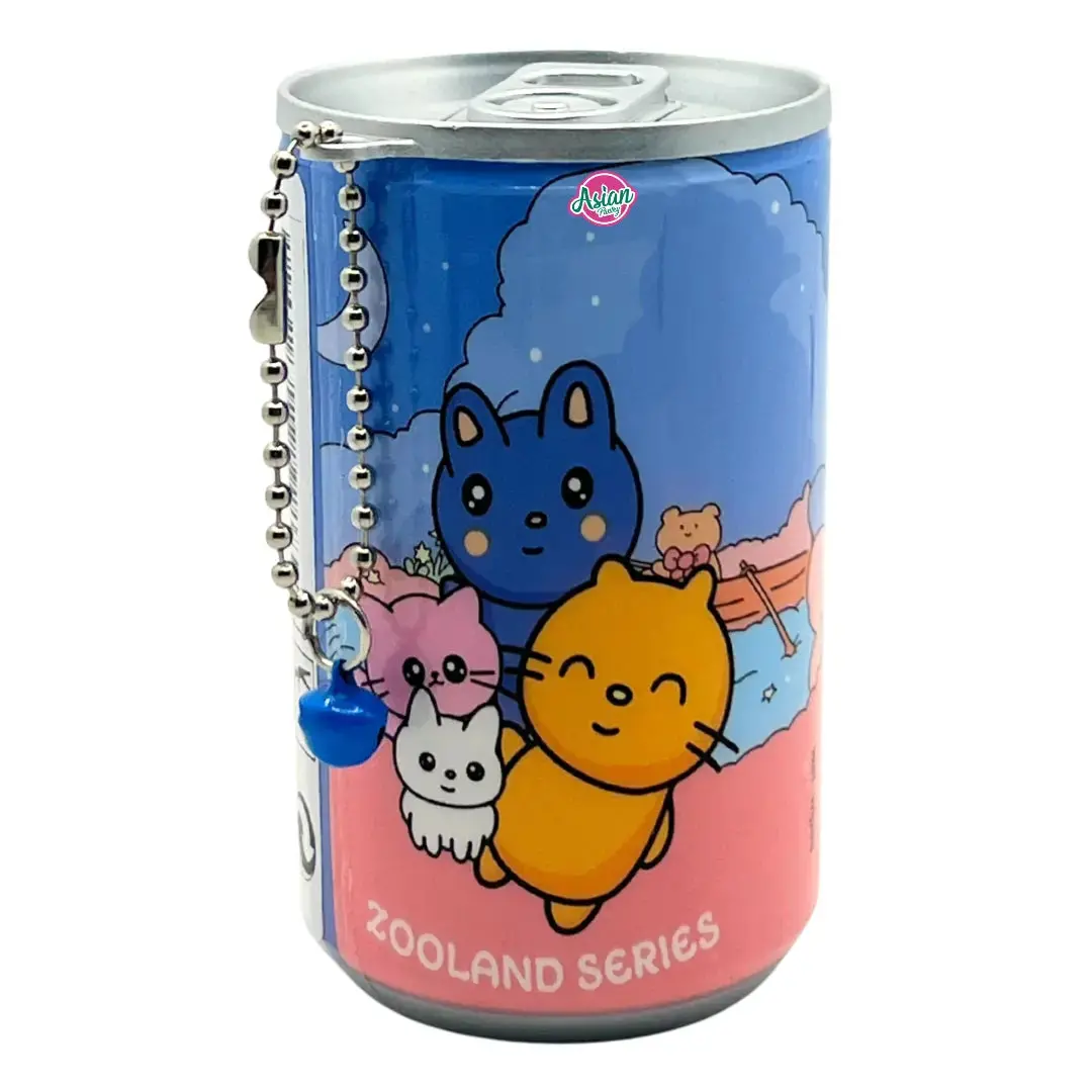 Asian Pantry Cute Can Wet Wipes With Keychain (Random Version) 1