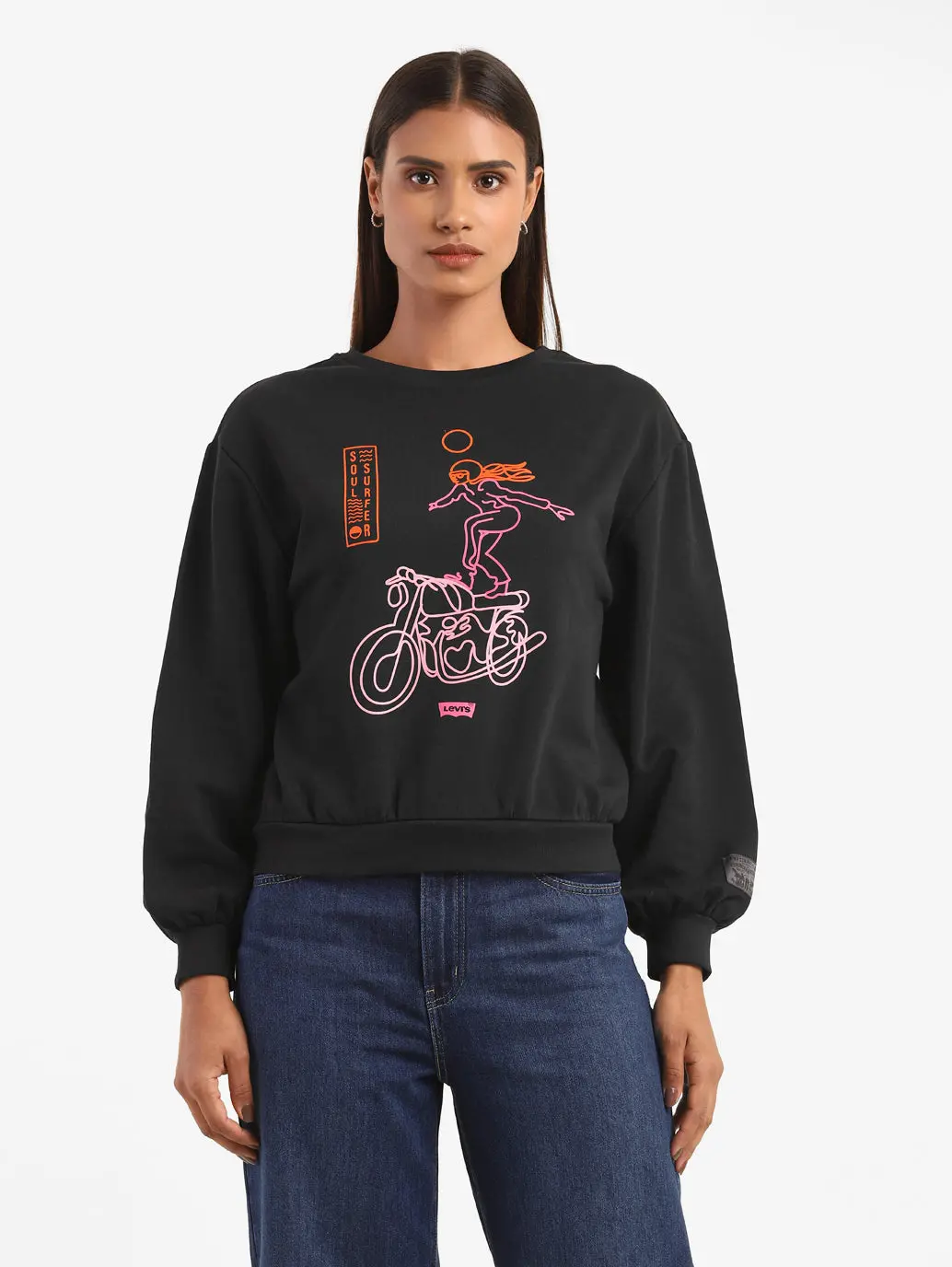 Graphic Sweatshirt From The Levi's Motorcycle Collection 1