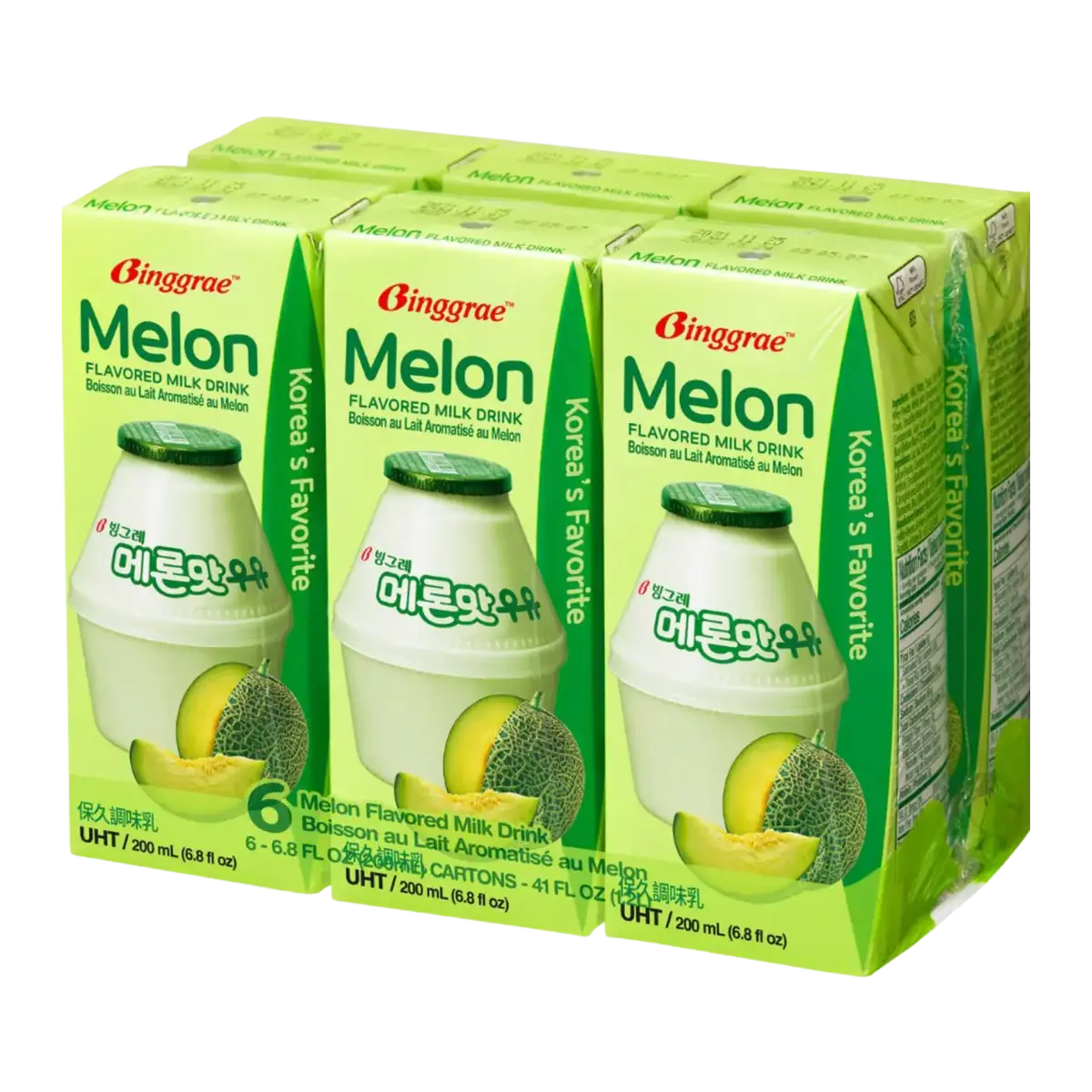 Binggrae Melon Flavoured Milk Drink 1