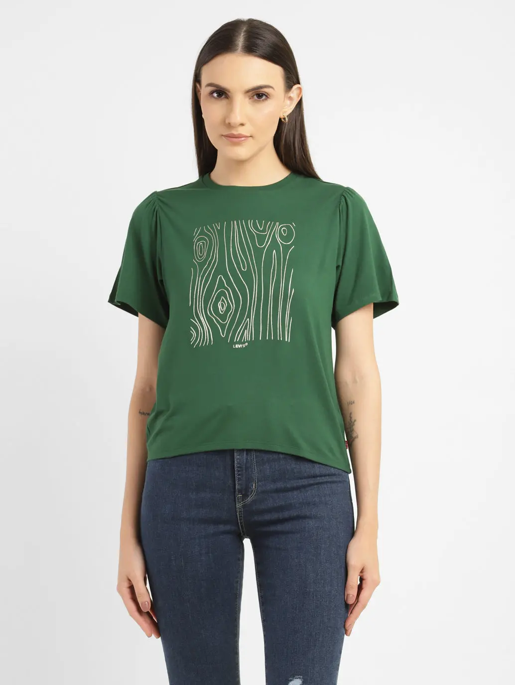 Women's Graphic Print Regular Fit T-Shirt 1