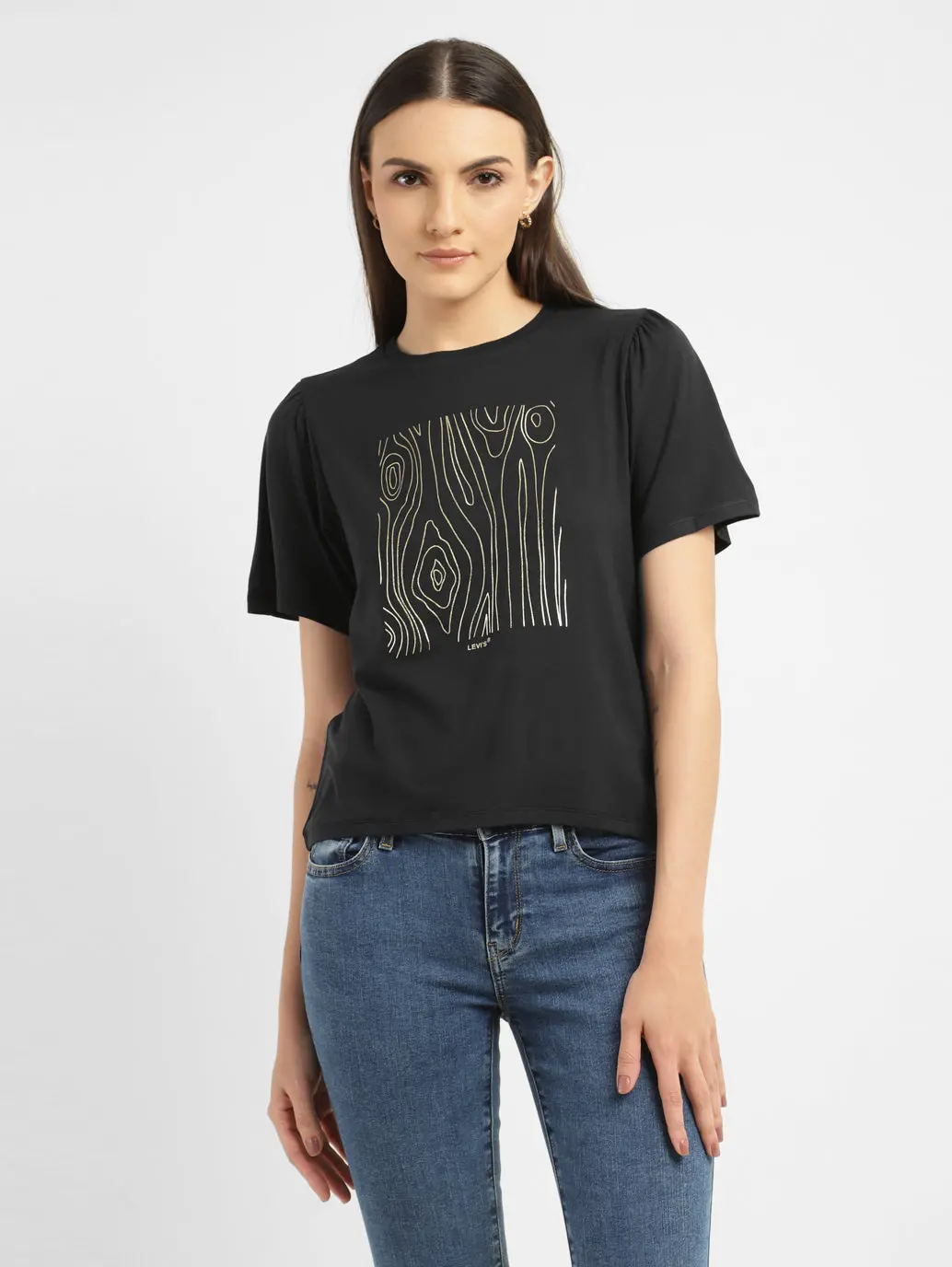 Women's Graphic Print Regular Fit T-Shirt 1