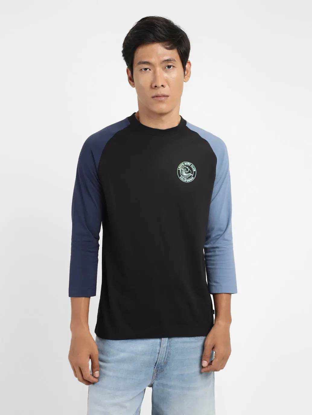 Men's Colorblock Regular Fit T-Shirt 1