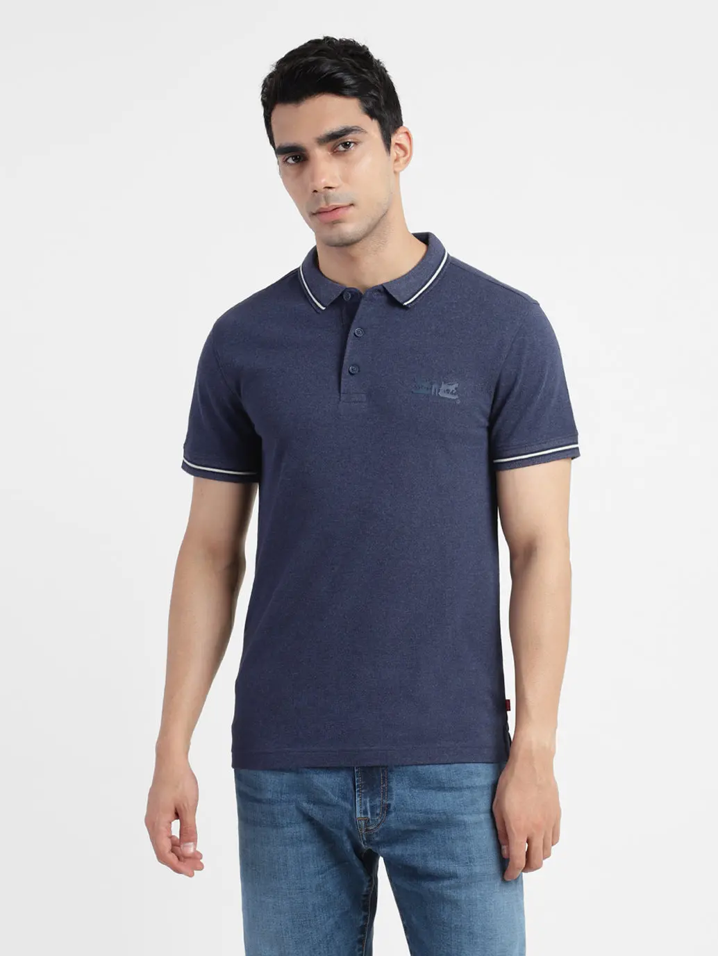 Men's Blue Polo T-Shirt 1