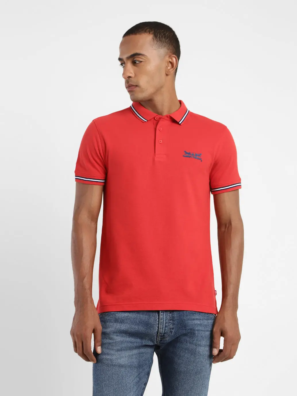 Men's Solid Regular Fit T-Shirt 1