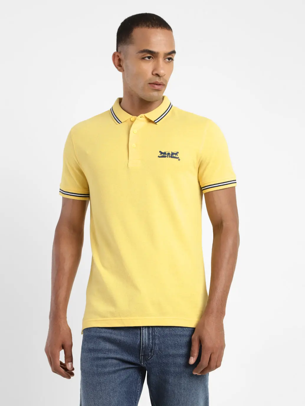 Men's Solid Regular Fit T-Shirt 1