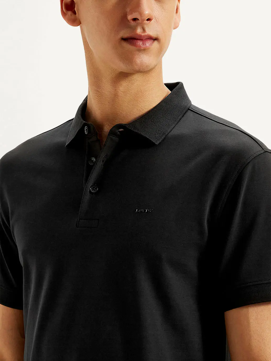 Men's Solid Slim Fit Polo T-Shirt 4