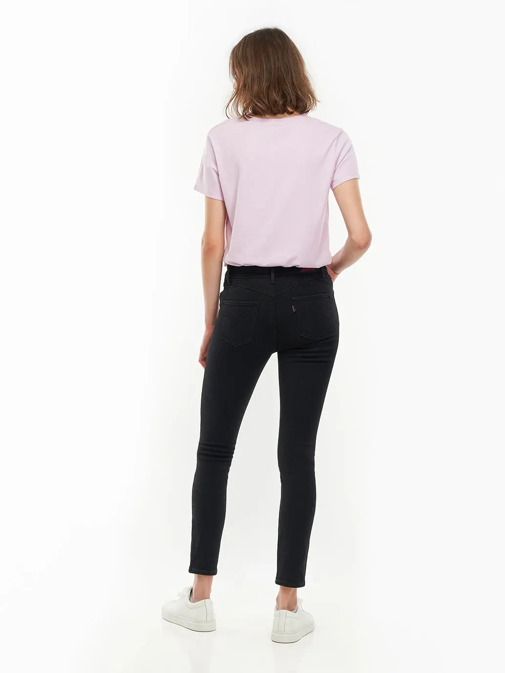 Women's Black Revel Shaping Skinny Fit High Rise Jeans 3