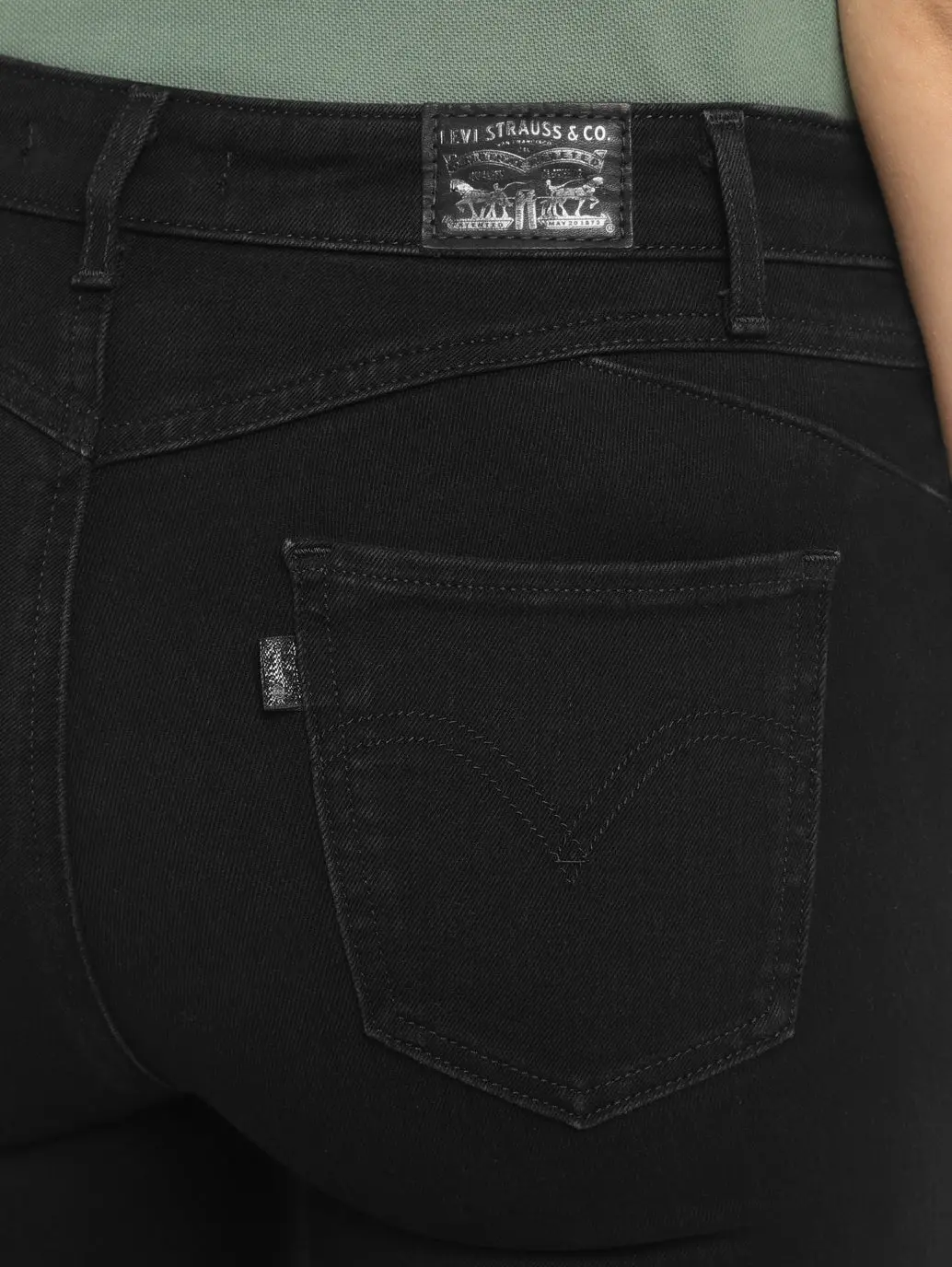 Women's Black Revel Shaping Skinny Fit High Rise Jeans 6