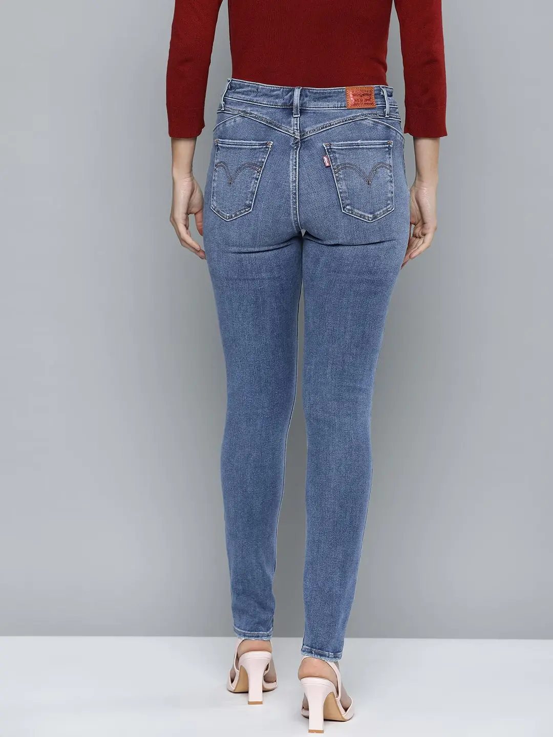 Women's 311 Blue Revel Shaping Skinny Fit High Rise Jeans 2