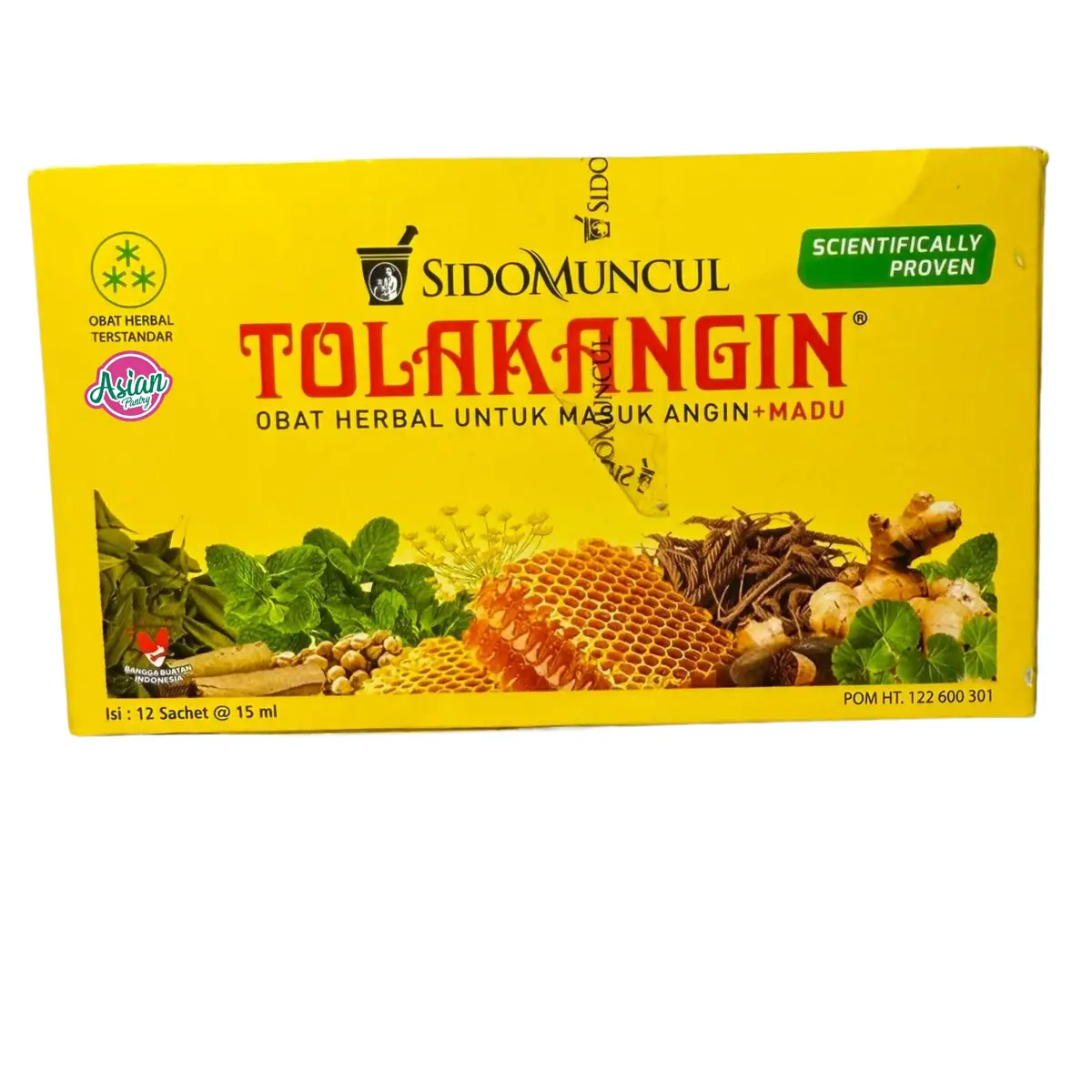 Sido Muncul Tolak Angin Herbal Drink Original/Yellow 180Ml 1