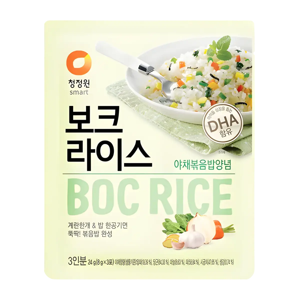 Chung Jung One Stir Fried Rice Mate (Vegetable Flavour) 24G 1