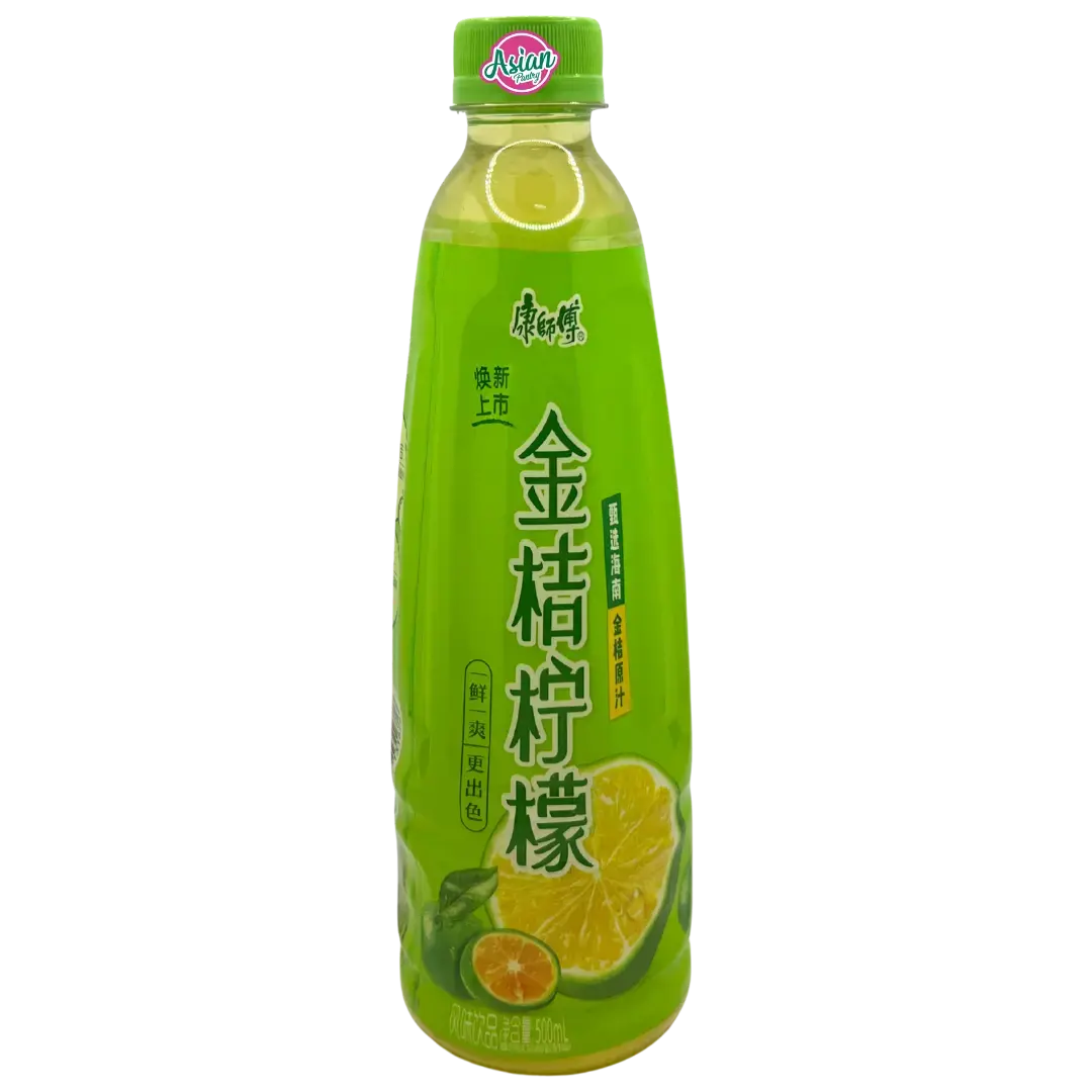 Kang Shi Fu Kumquat Lemon Flavour Drink 500Ml 1