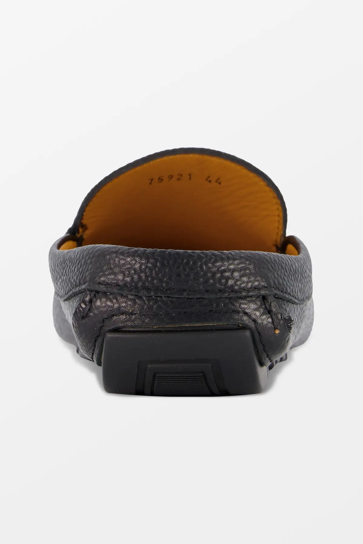 Fiorangelo Black Leather Moccasins 5