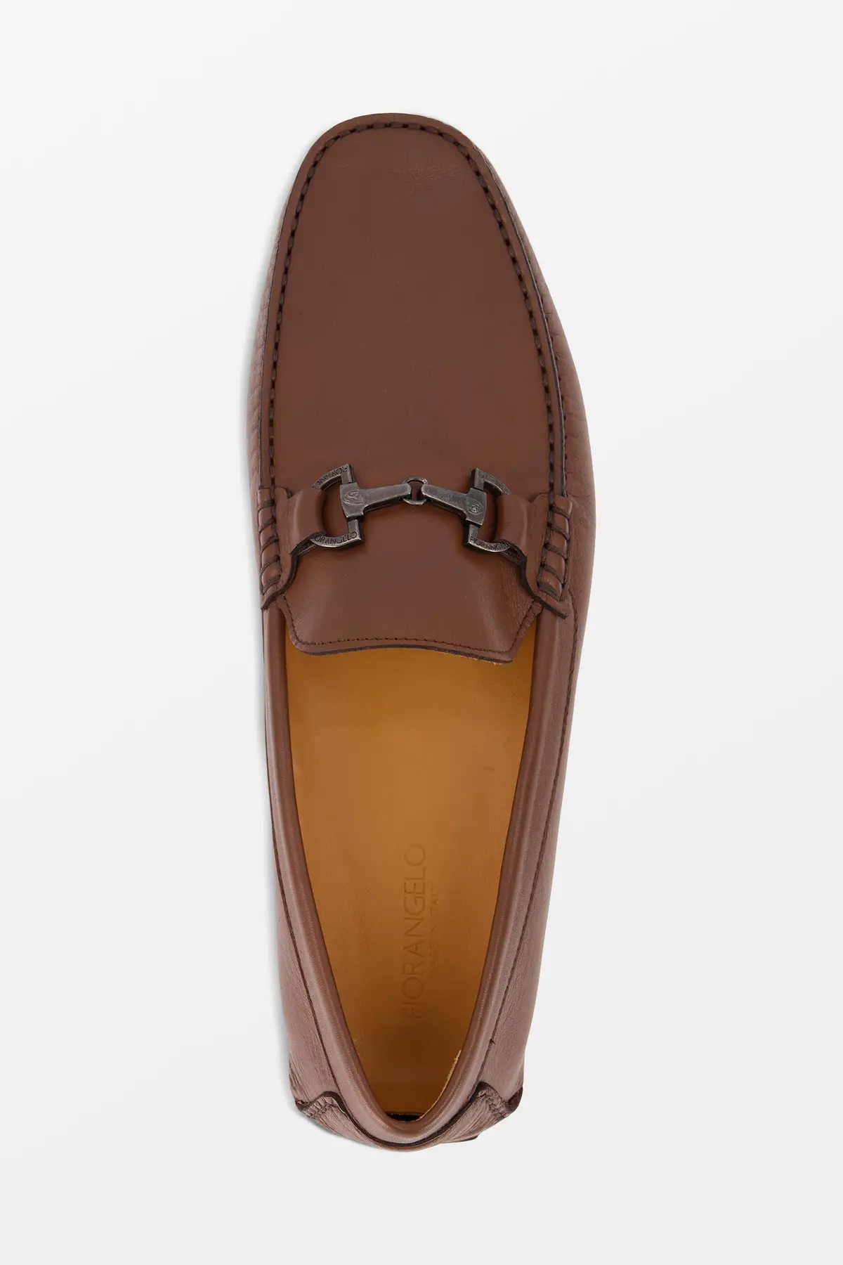 Fiorangelo Brown Leather Moccasins 2