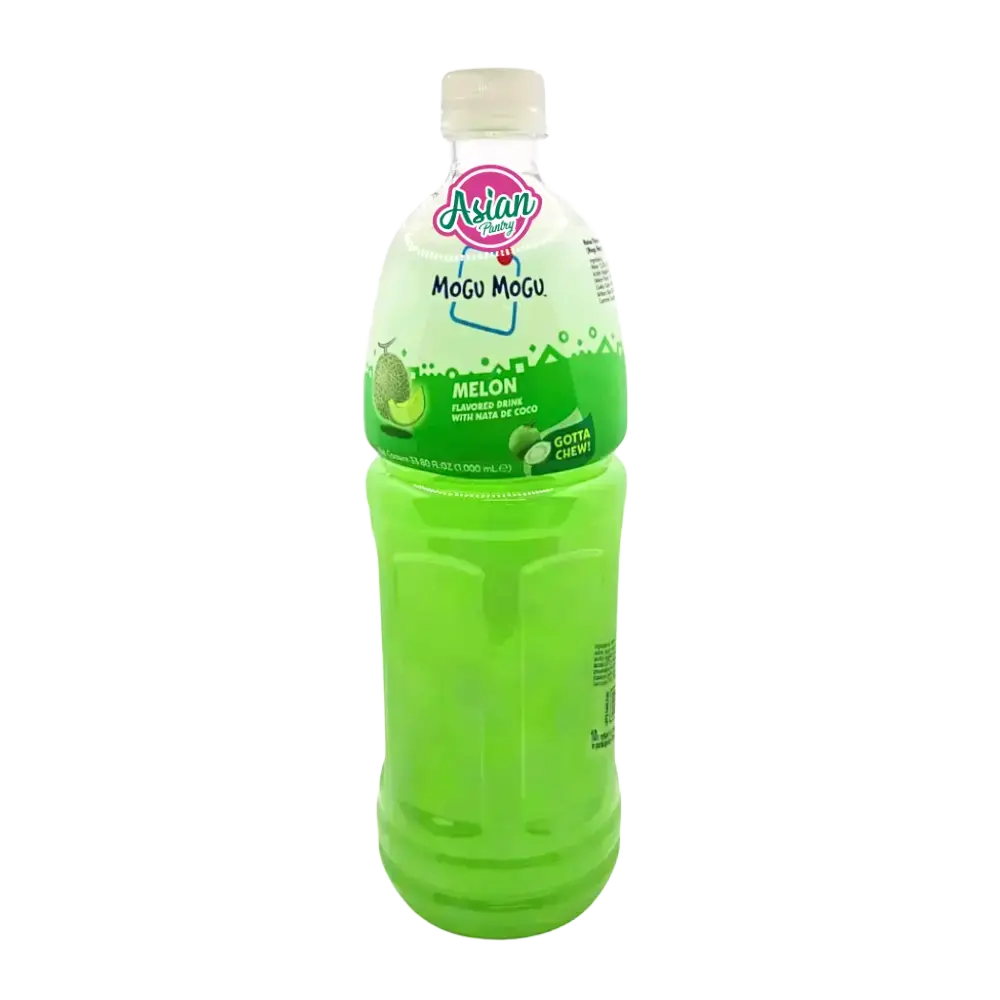Mogu Mogu Melon Juice With Nata De Coco 1L 1