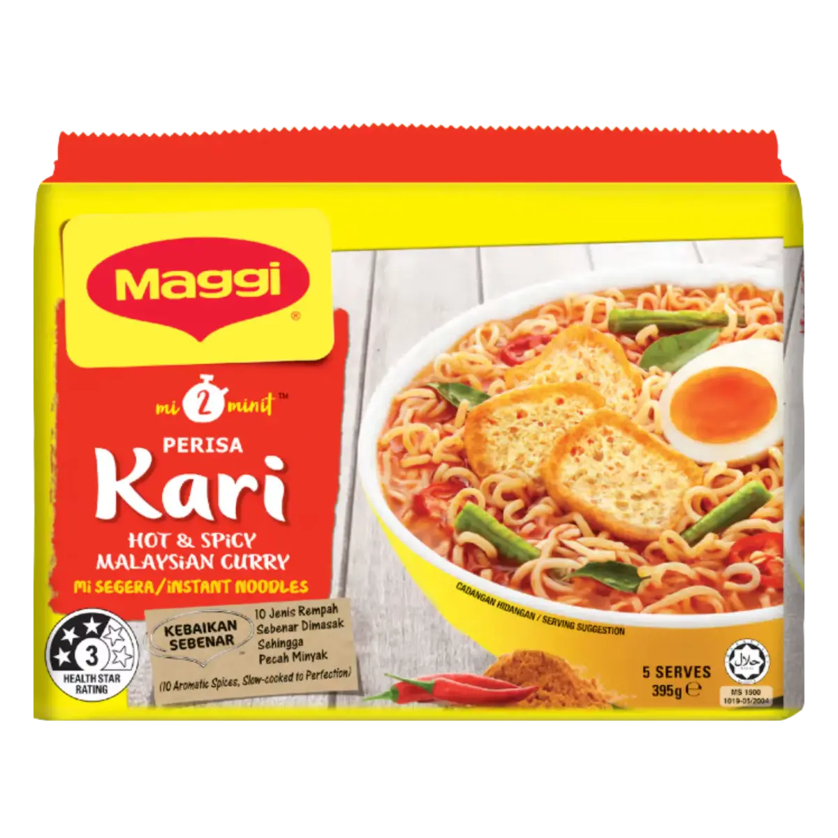 Maggi Mi Goreng Kari Noodles 1