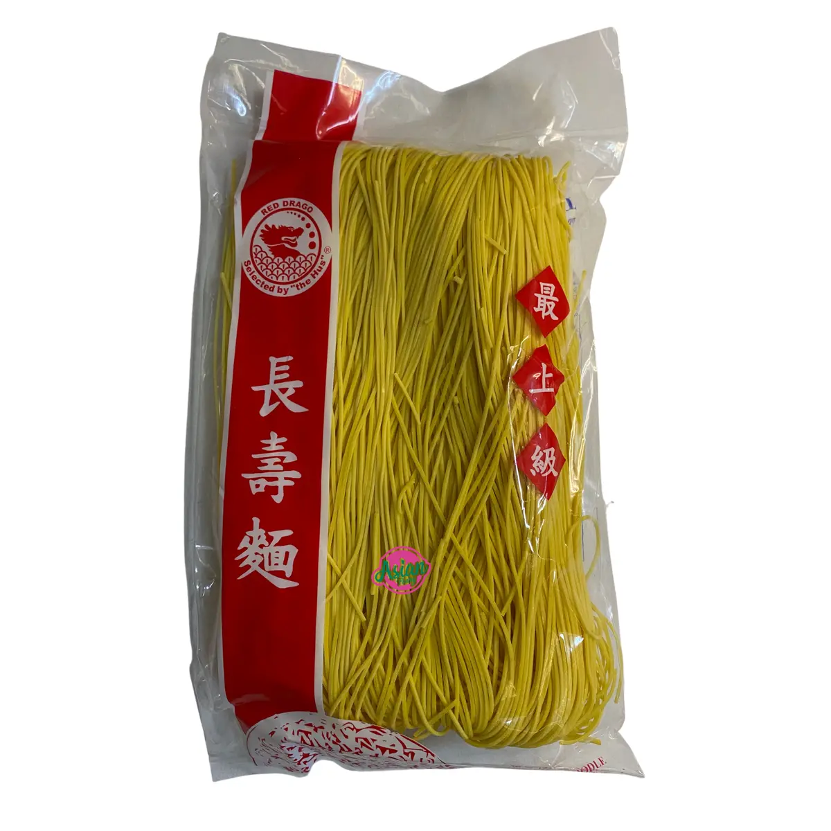 Red Dragon Long Life Noodle (Yellow) 375G 1
