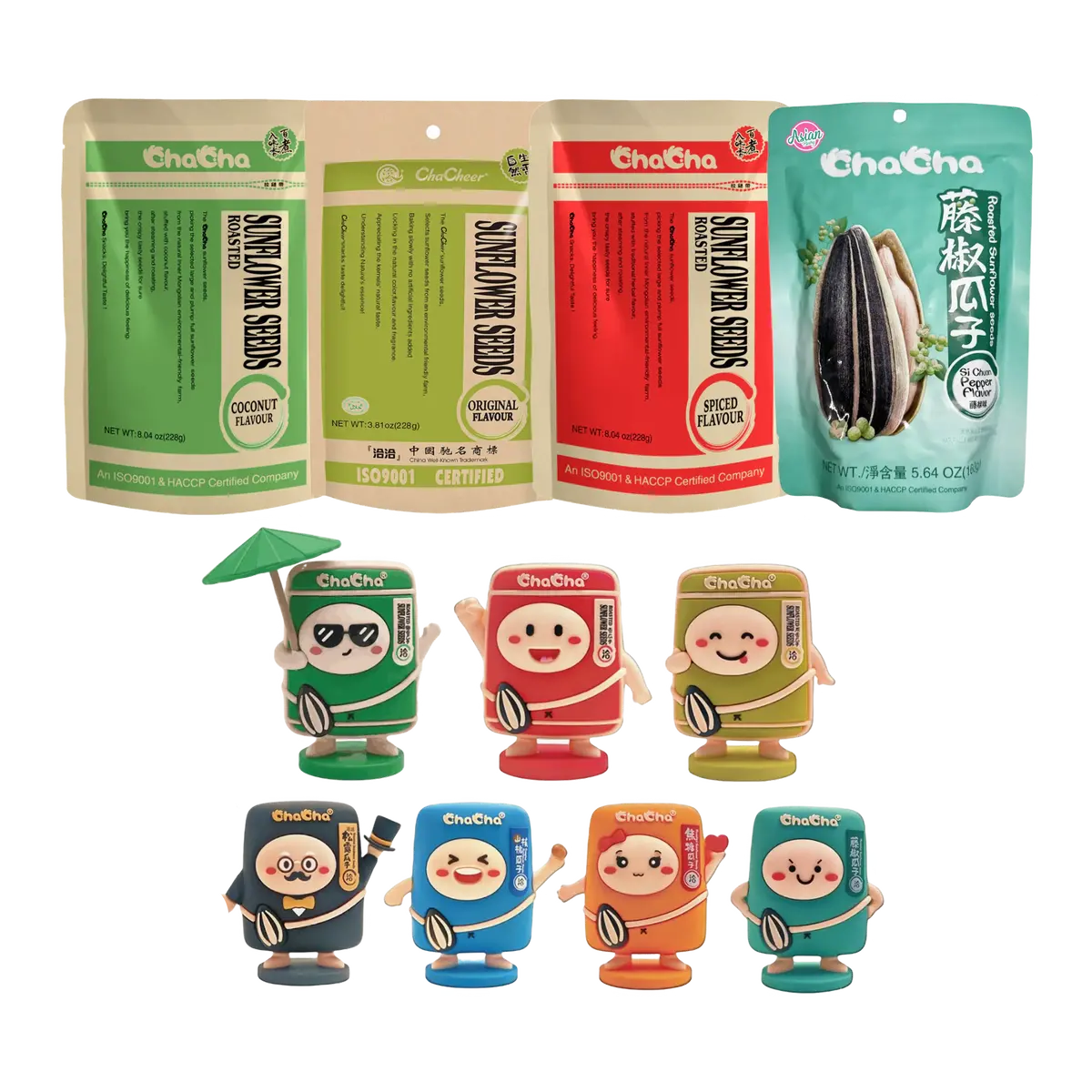 Chacha Sunflower Seeds & Blind Box Bundle 1