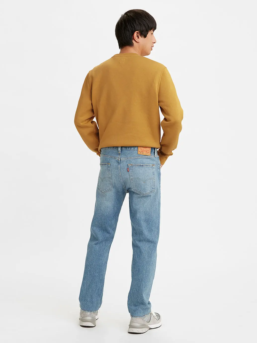 Men's 501'93 Blue Straight Fit Mid Rise Jeans 5