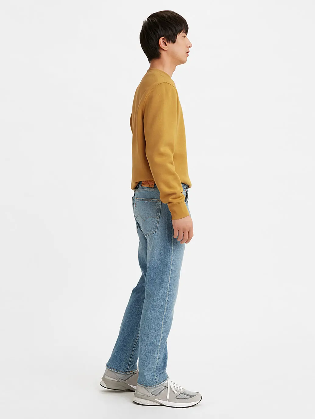 Men's 501'93 Blue Straight Fit Mid Rise Jeans 6