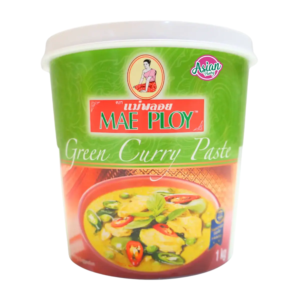 Mae Ploy Green Curry Paste 1Kg 1
