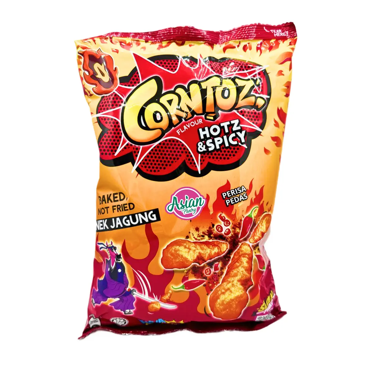 Corntoz Hotz & Spicy Flavour 100G (Bbd: 05/01/2026) 1