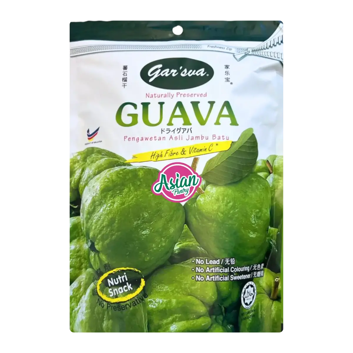 Garsva Naturally Preserved Dried Guava 120G 1