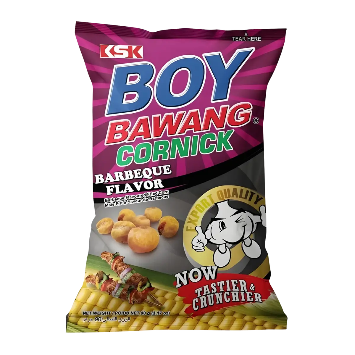 Boy Bawang Cornick Bbq Flavour 90G 2