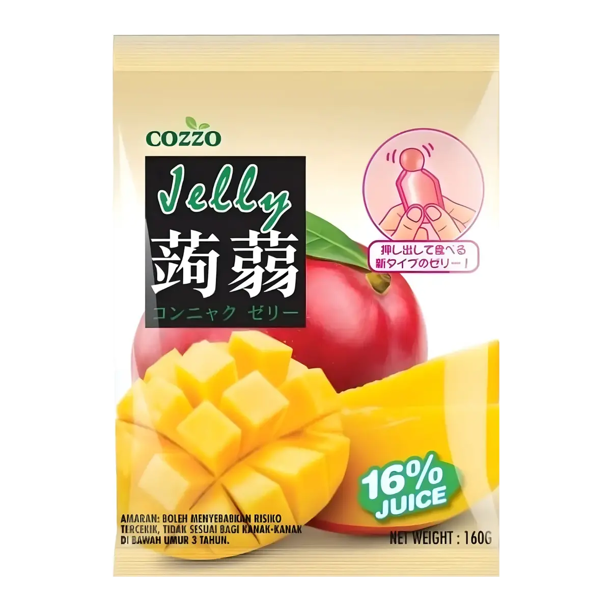 Cozzo Konnyaku Jelly Mango 160G 1