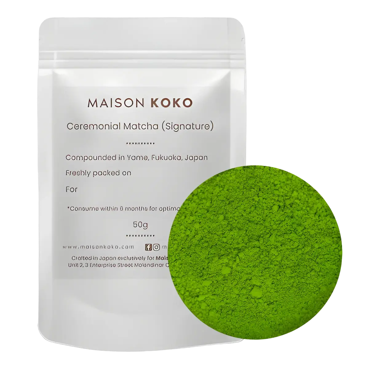 Maison Koko Ceremonial Matcha (Signature Blend) 50G 1