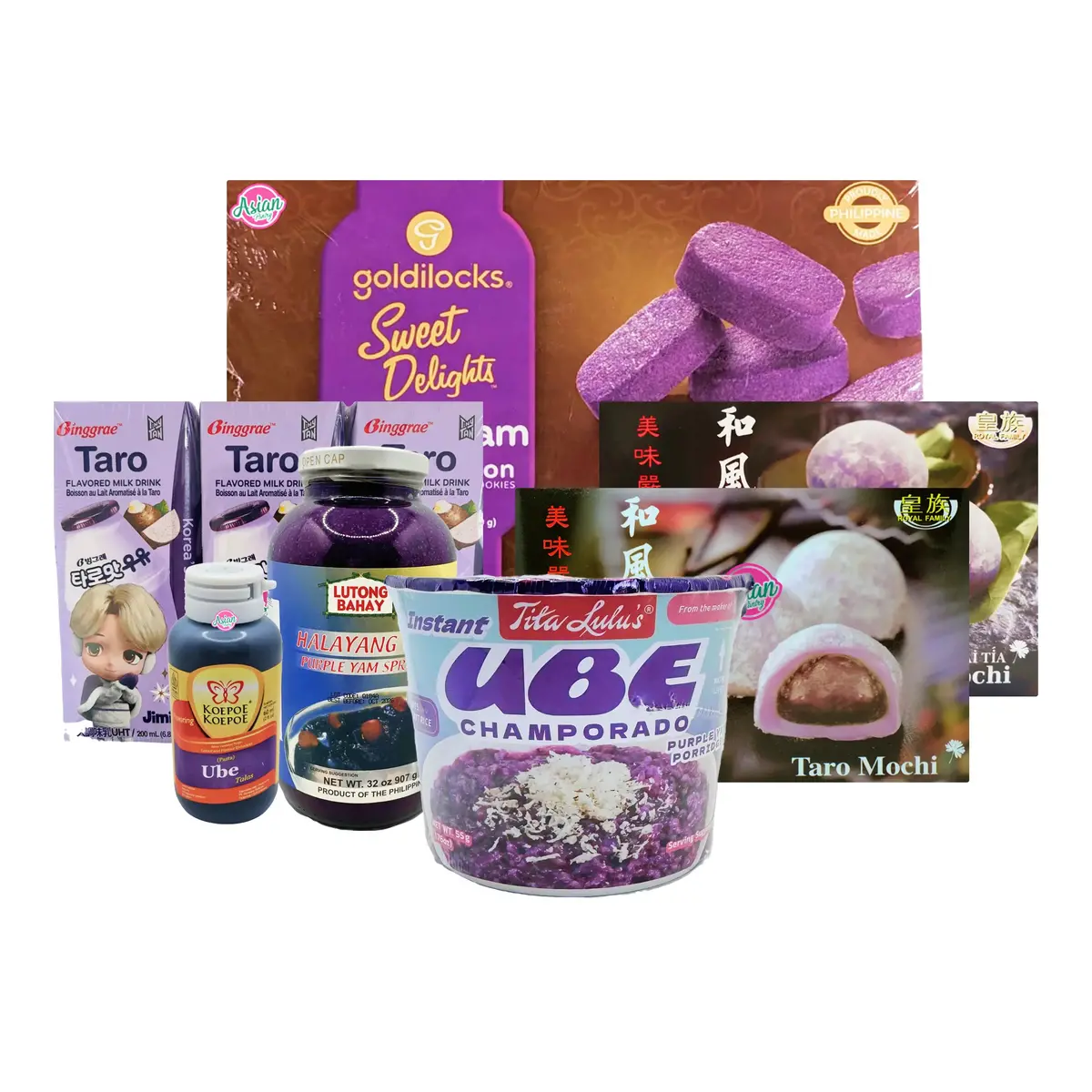 Asian Pantry Everything Ube & Taro Bundle 1